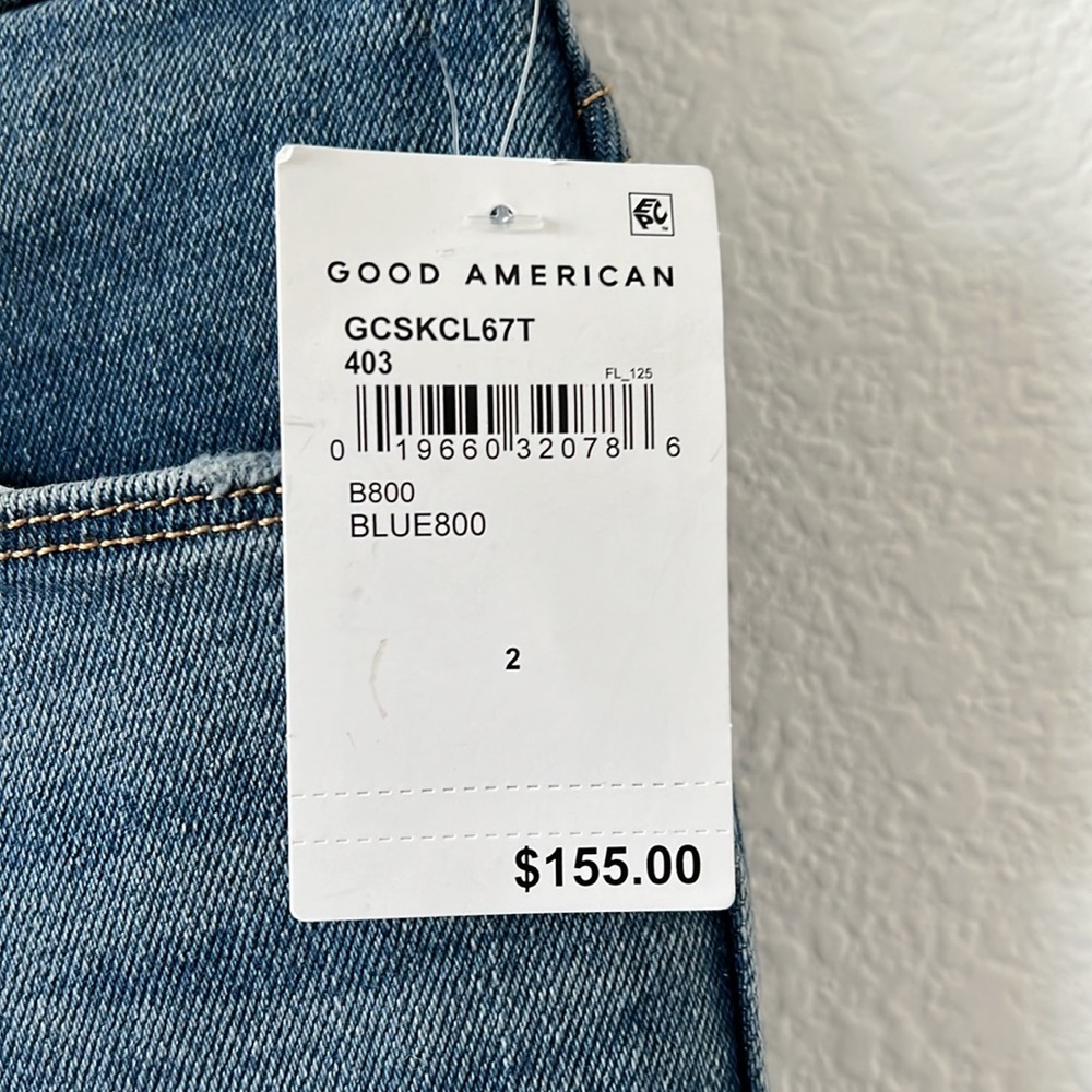 🎉HP🎉 GOOD AMERICAN Good Curve Skinny Crop Jean - Picture 7 of 13